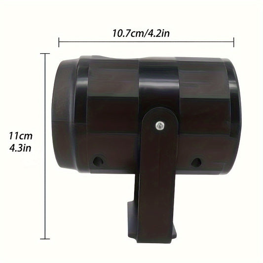 LED Snowflake Projector Light – USB Powered Rotating Christmas Snowflake Light