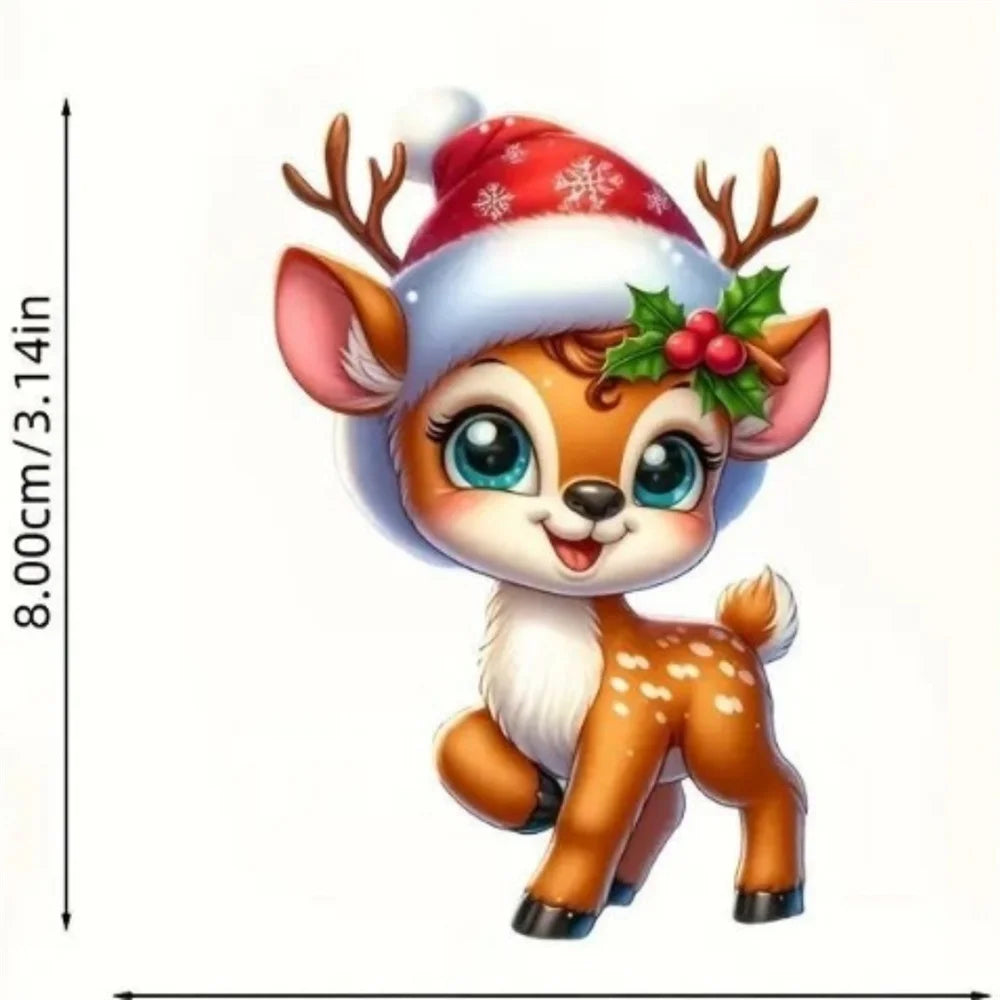 Christmas Decoration Deer Xmas Tree Elk Ornament Home Decor Reindeer Merry Christmas Gift Natal Navidad Noel New Year 2024