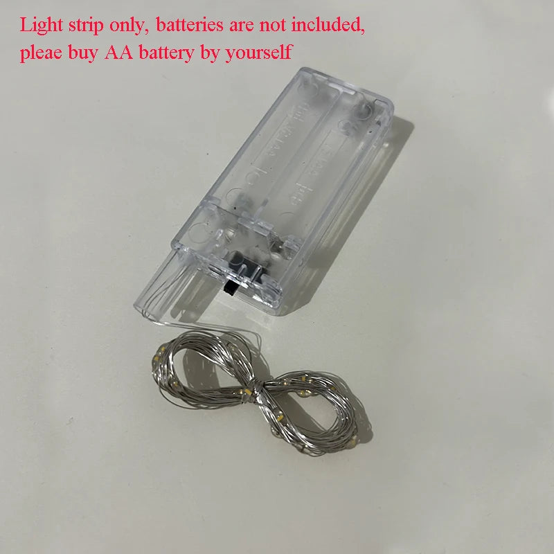 20-60cm Christmas Wreath with LED Fairy Light Door Hanging Garland Pine for Home Decorations Xmas Party Supplies Happy New Year