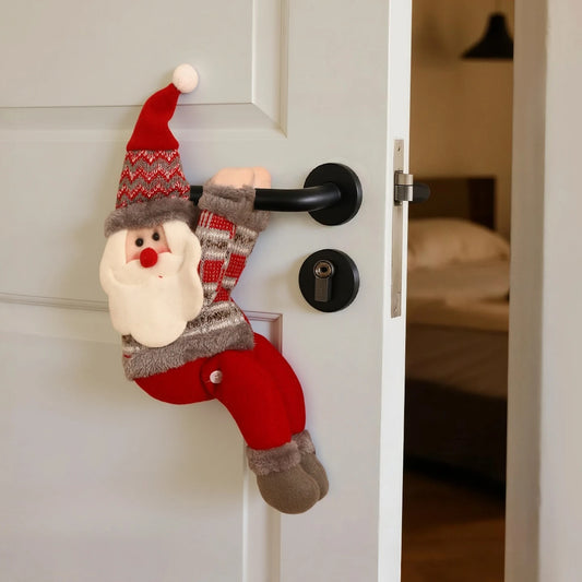 Christmas atmosphere decoration, chandelier decoration, Santa Claus doll pendant, Christmas shop decoration