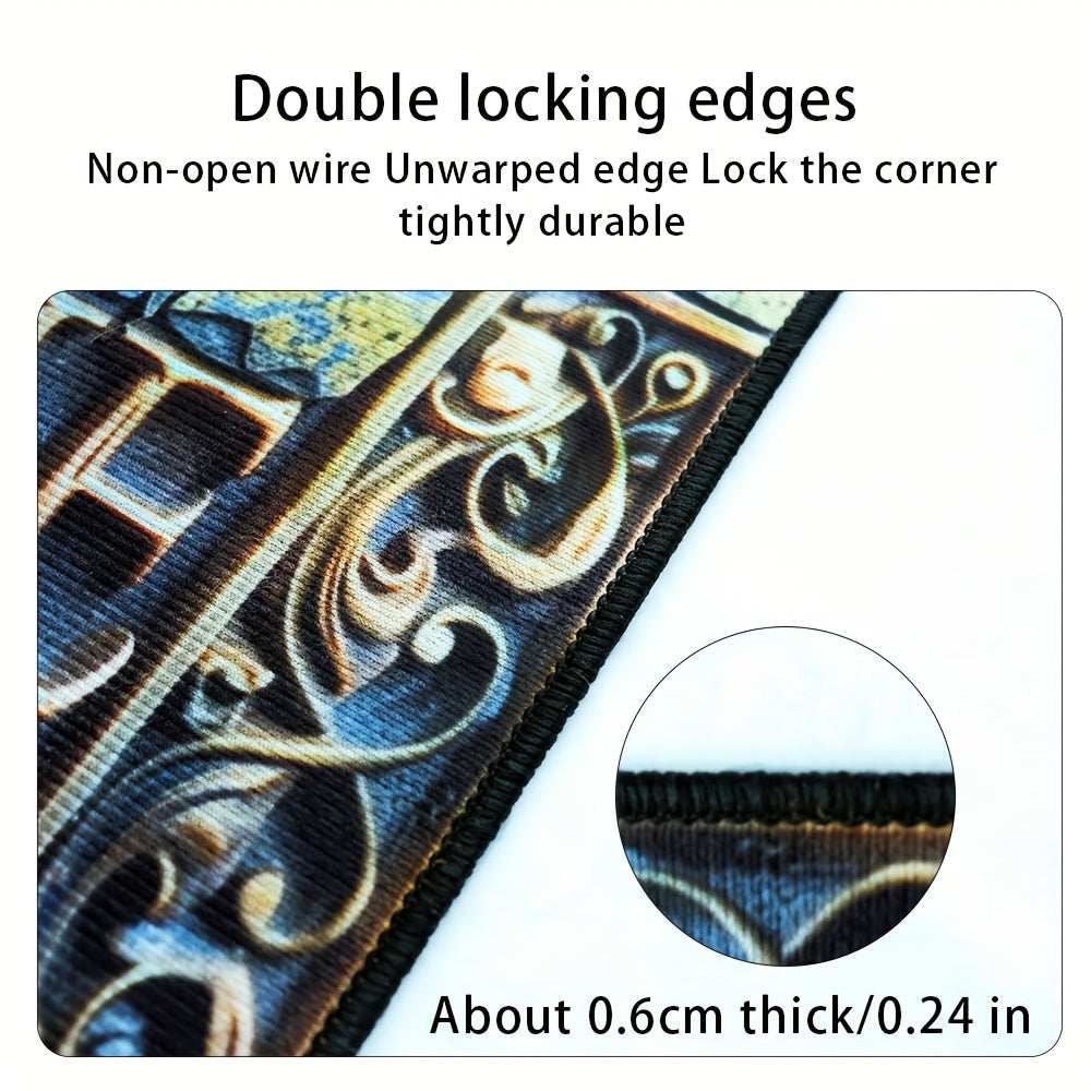 Christmas Tree Welcome Doormat – Non-Slip, Washable Holiday Floor Mat