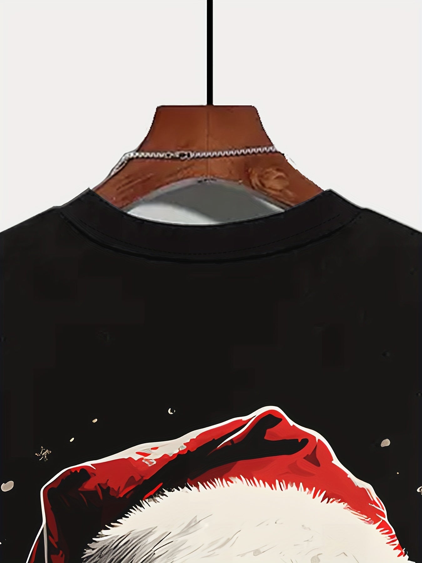 Santa Claus Print Men’s T-Shirt