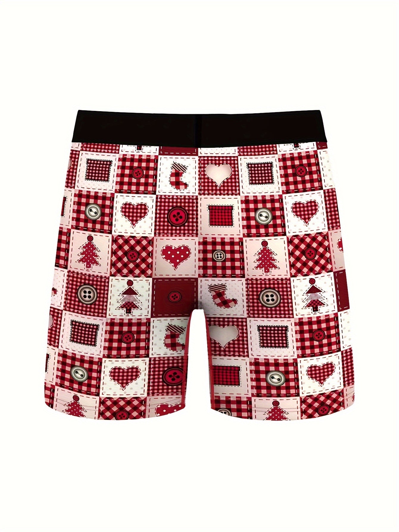Men’s Christmas Reindeer Boxer Briefs – Festive Holiday Underwear
