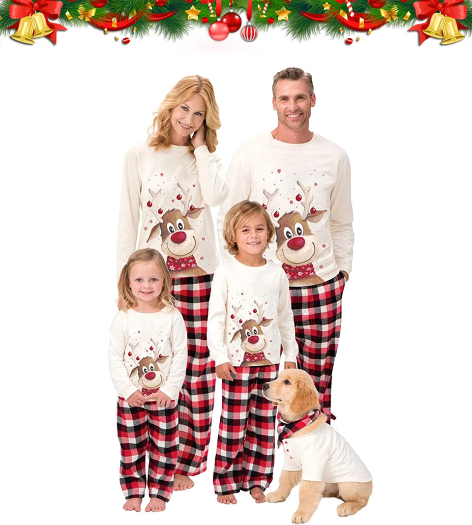 Christmas Family Matching Pajamas – Sleepwear Sets for Adults, Kids & Baby