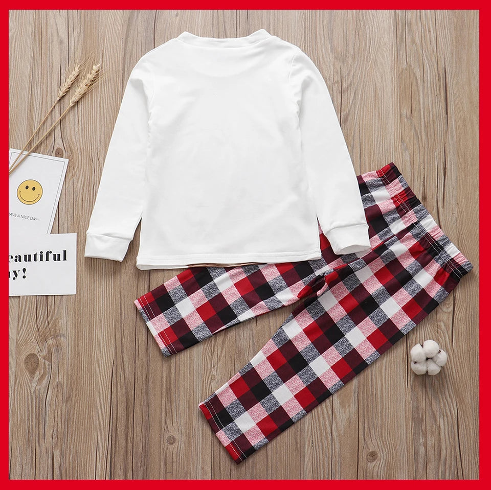 Christmas Family Matching Pajamas – Sleepwear Sets for Adults, Kids & Baby
