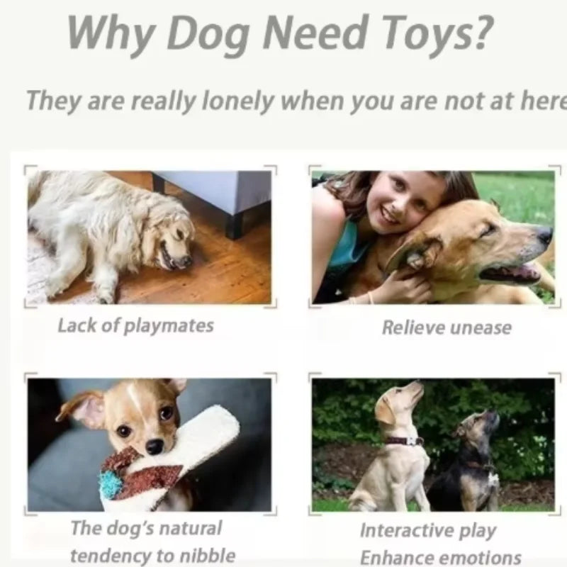 Pets Christmas Supplies Dog Squeakey Chew Toys Cotton Ropes Knot Molar Bite Toy Funny Cute Puppies Interactive Toy Xmas Gift