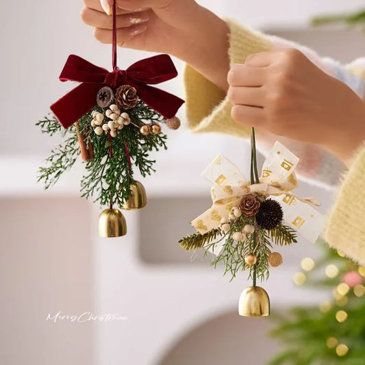 Christmas Decorations Christmas Bells Wreaths Pendants Christmas Tree Decorations Atmosphere Scene Hangings