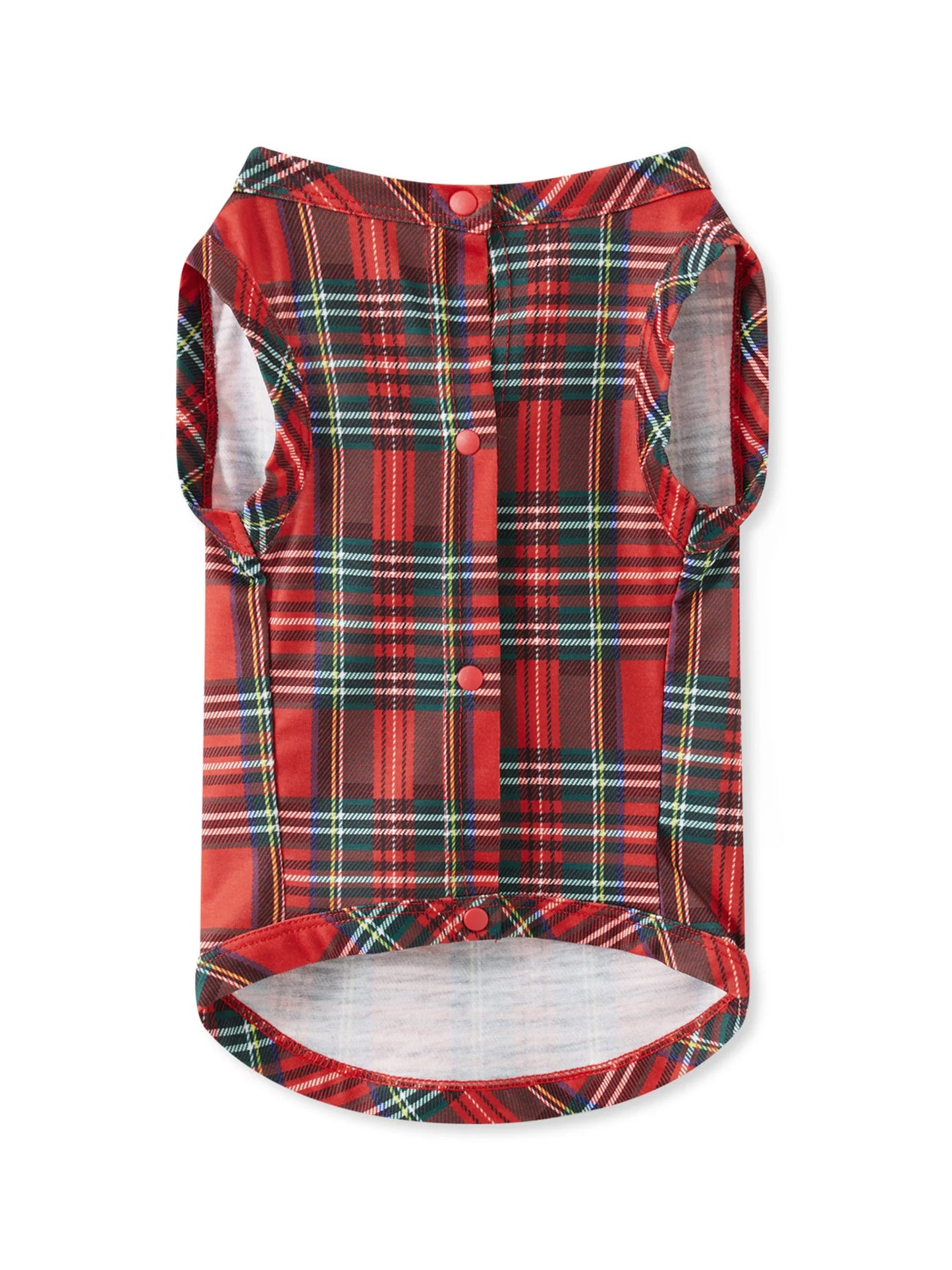 Family Christmas Pajamas Matching Plaid Tops and Elastic Waist Pants Baby Romper Loungewear