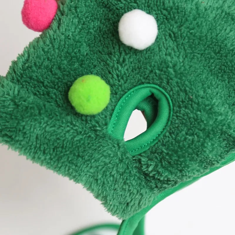 Cosplay Christmas Pet Hat Cute Cartoon Antlers Saliva Towel for Dog Cat Up Supplies Scarf Elk Gift Winter Clothes Pet Accessory
