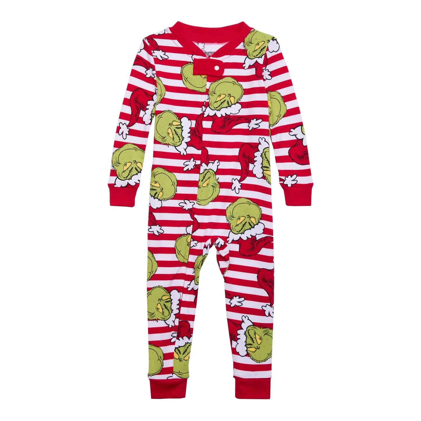Christmas Print Cute Family Set Pajamas, Home Clothes, Family Set Long Sleeve Top Pants Set
