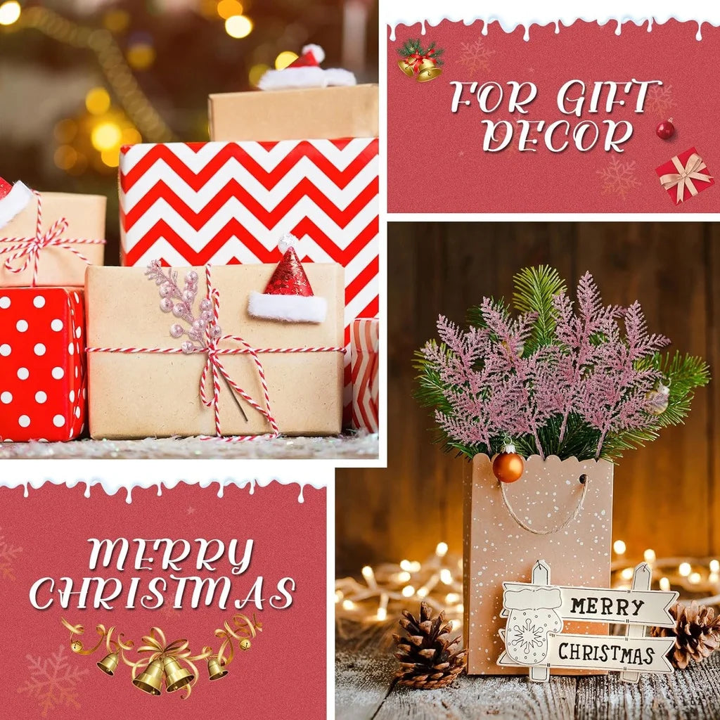 5Pcs Artificial Berry Christmas Decoration Christmas Tree Ornaments Home Room Decor Navidad New Year 2026 Garland Gift Accessory