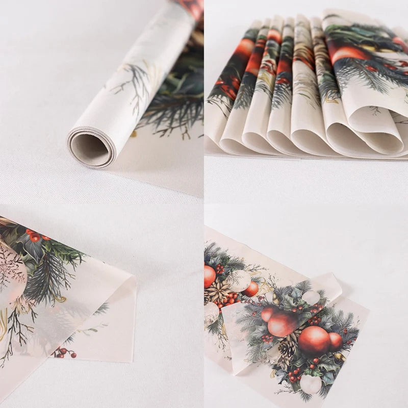 Christmas Table Runner Merry Christmas Decoration For Home Xmas Table Decor 2025 Navidad Notal Noel Ornament Happy New Year 2026