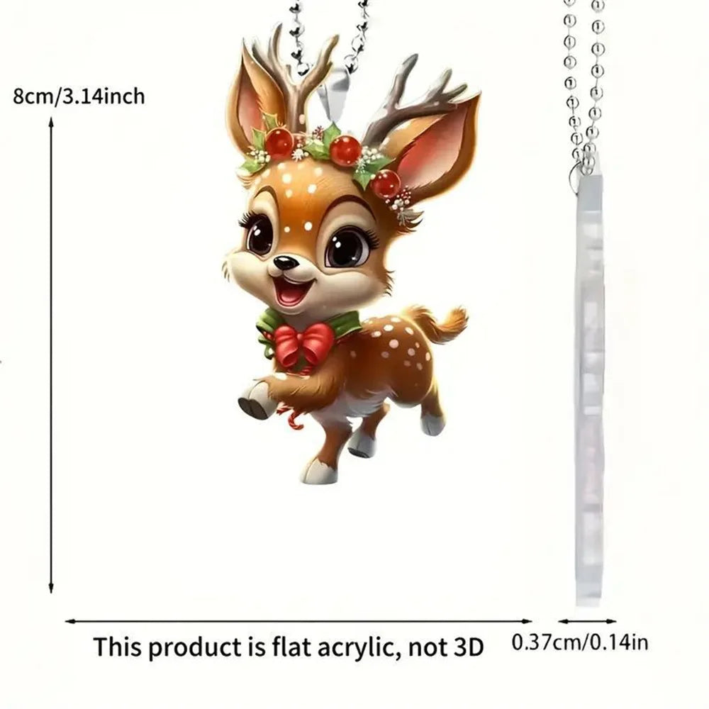 Christmas Decoration Deer Xmas Tree Elk Ornament Home Decor Reindeer Merry Christmas Gift Natal Navidad Noel New Year 2024