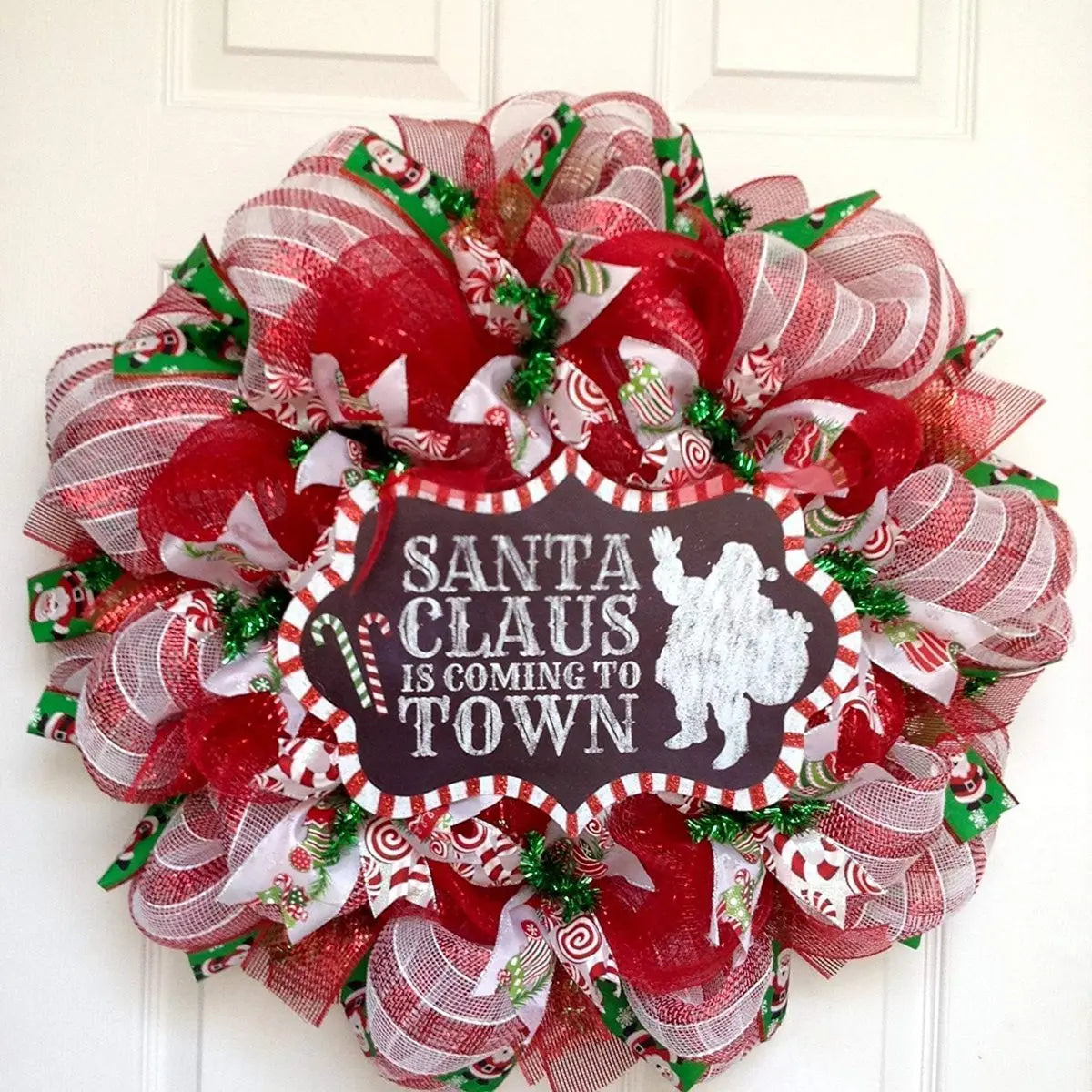 1Roll Christmas Mesh Ribbon DIY Wreath Bow Ribbon Christmas Tree Decorations For Home 2025 Xmas Gifts Navidad Noel New Year 2026