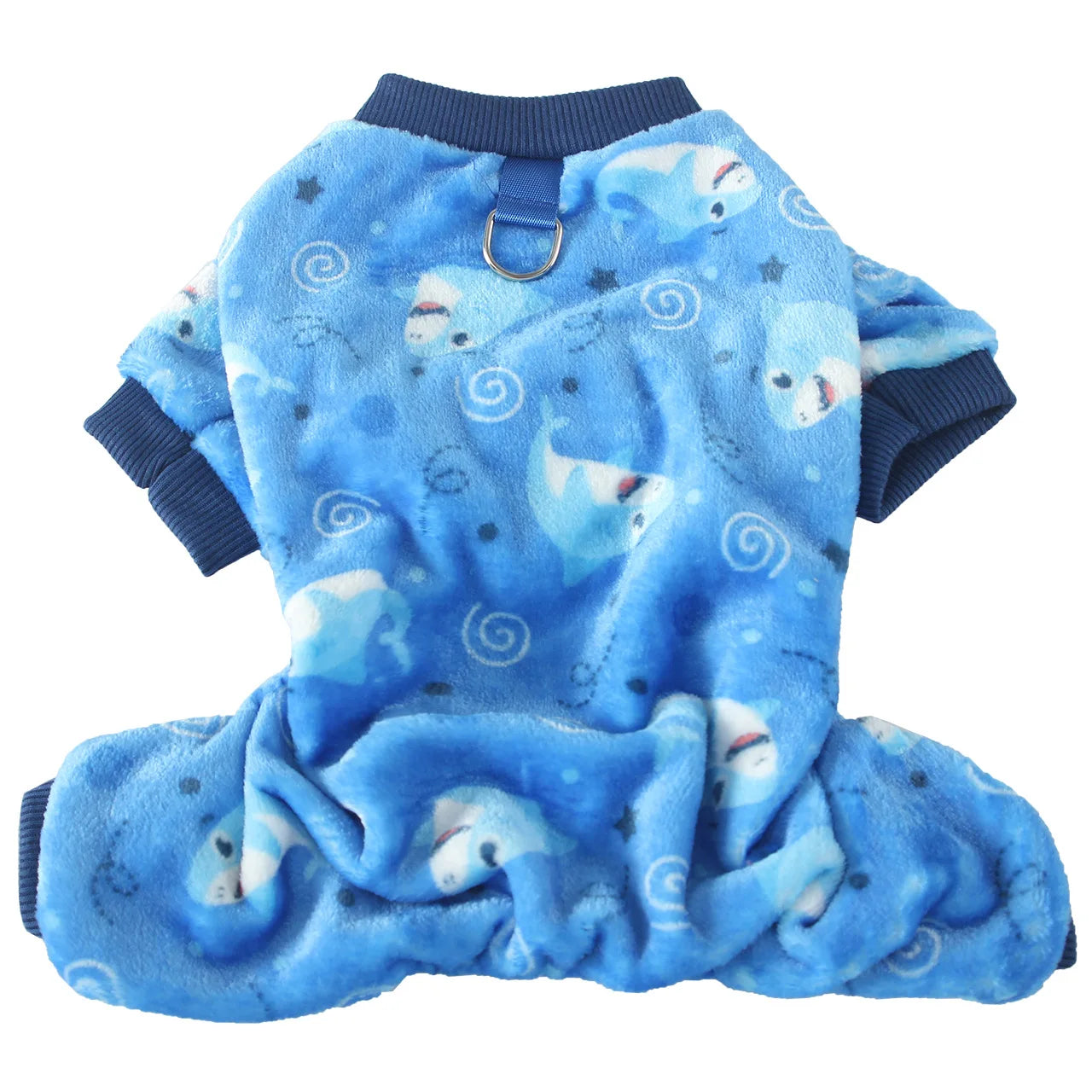 Christmas Pet Dog Pajamas for Cat Clothes Warm Pyjama Jumpsuit for Small Dogs Sleepingwear Winter Flece Pet Chihuahua Coat 강아지옷