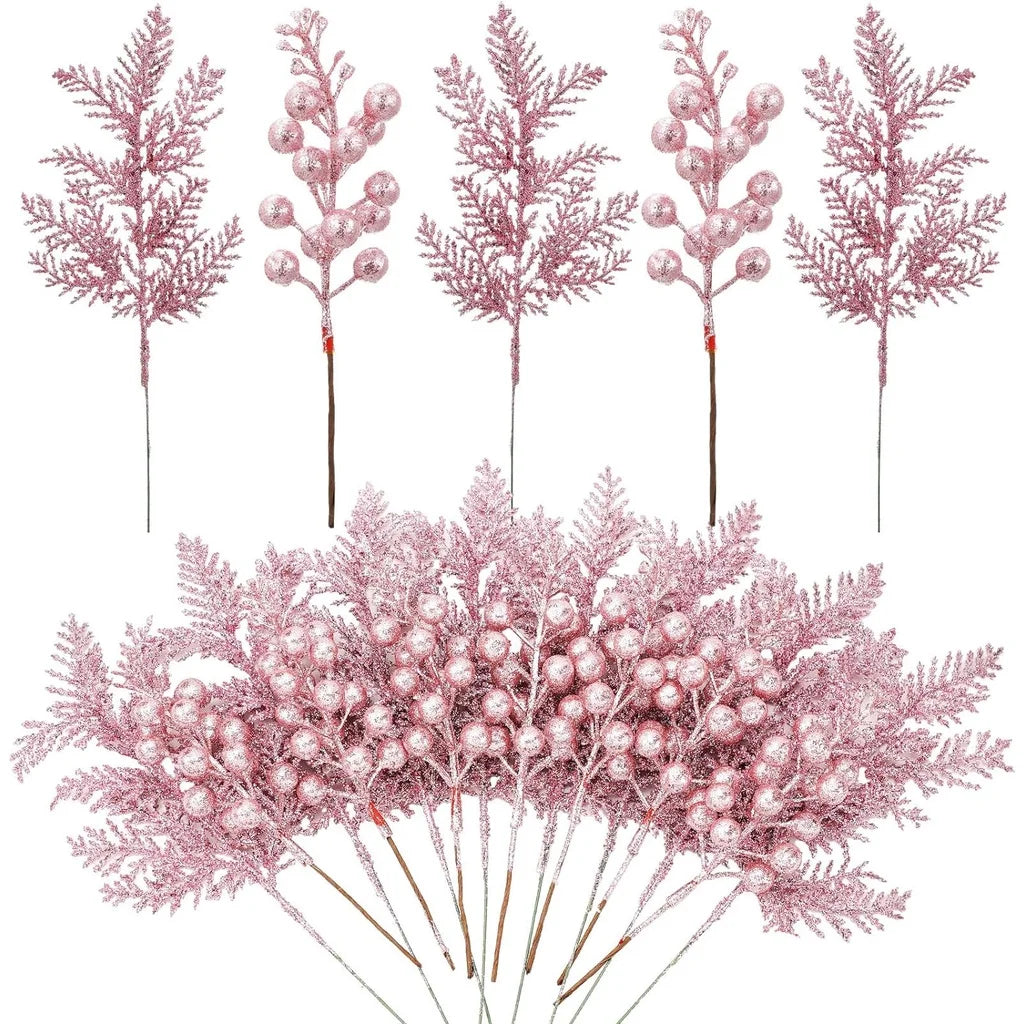 5Pcs Artificial Berry Christmas Decoration Christmas Tree Ornaments Home Room Decor Navidad New Year 2026 Garland Gift Accessory