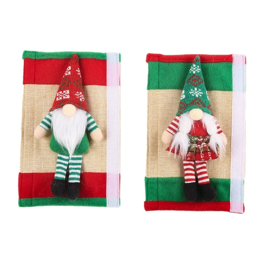 Christmas Fridge Handle Covers (2 pcs) – Stylish Soft Grip Protection