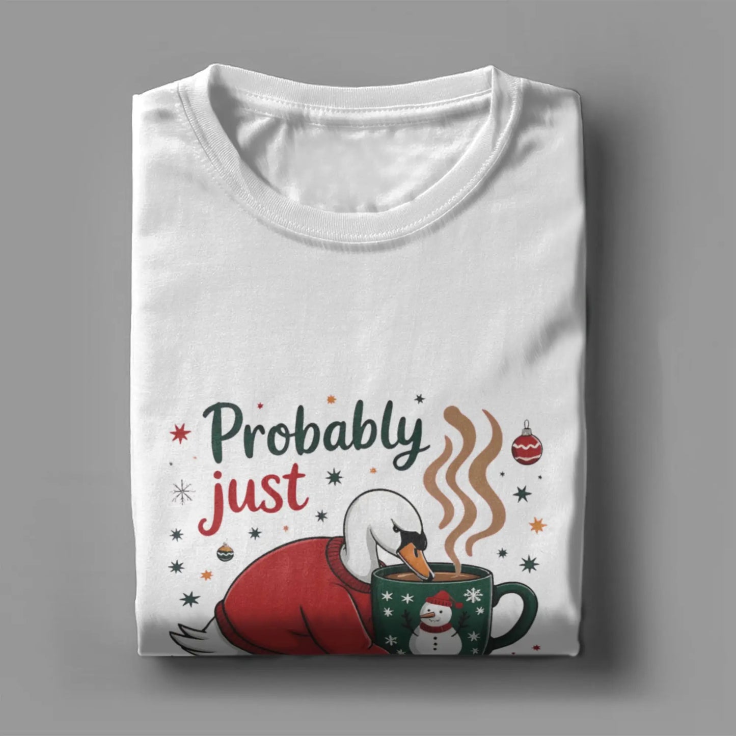 Probably Just Gonna Jingle Some of The Way I'm Tired Novelty Pure Cotton T Shirt For Men O Neck Short Sleeve Gift Idea Clothes