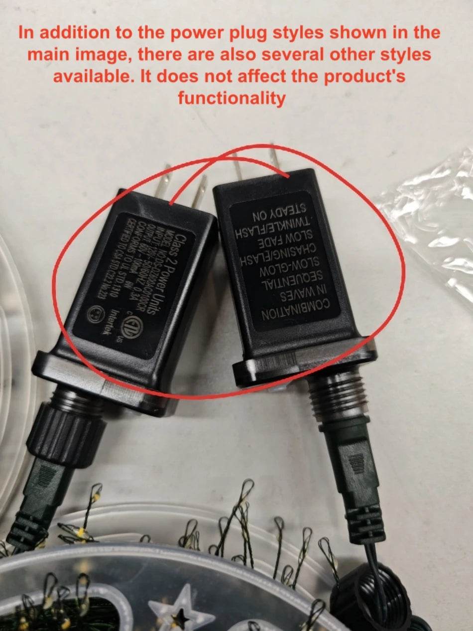 Outdoor Remote Control Copper Wire Lights Christmas Tree Light String Starry Sky Flower Wreath Decorative Lights