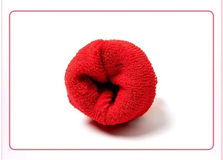 Baby Boys Girls Christmas Red Socks Spring Autumn Winter Anti Slip Cotton Soft Cartoon Floor Sock with Santa Claus Snowman Decor