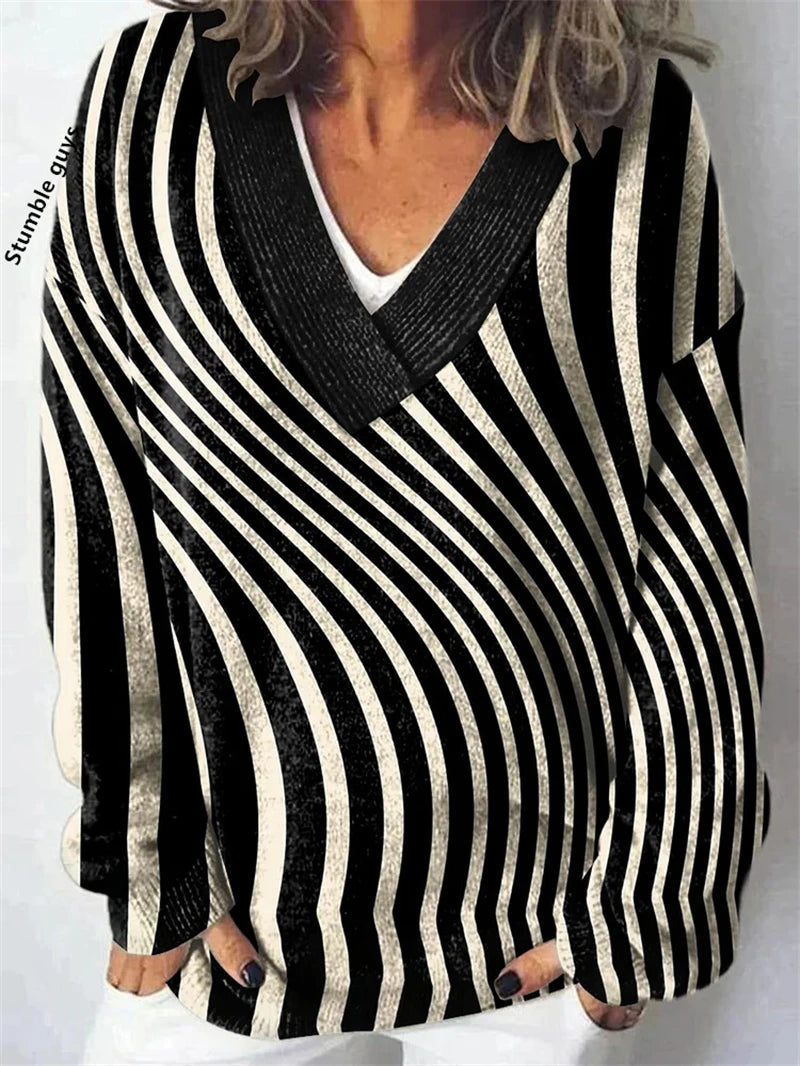 Women's Christmas Sweater Autumn Winter Casual Fashion European American Warm Deer Snowman Dog Print Y2K Knit Top