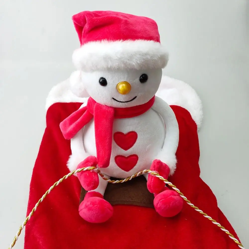 Cat Cute with Snowman Doll Costume Christmas Pet Supplies Dog Coat Pet Dress Up Dog Clothing