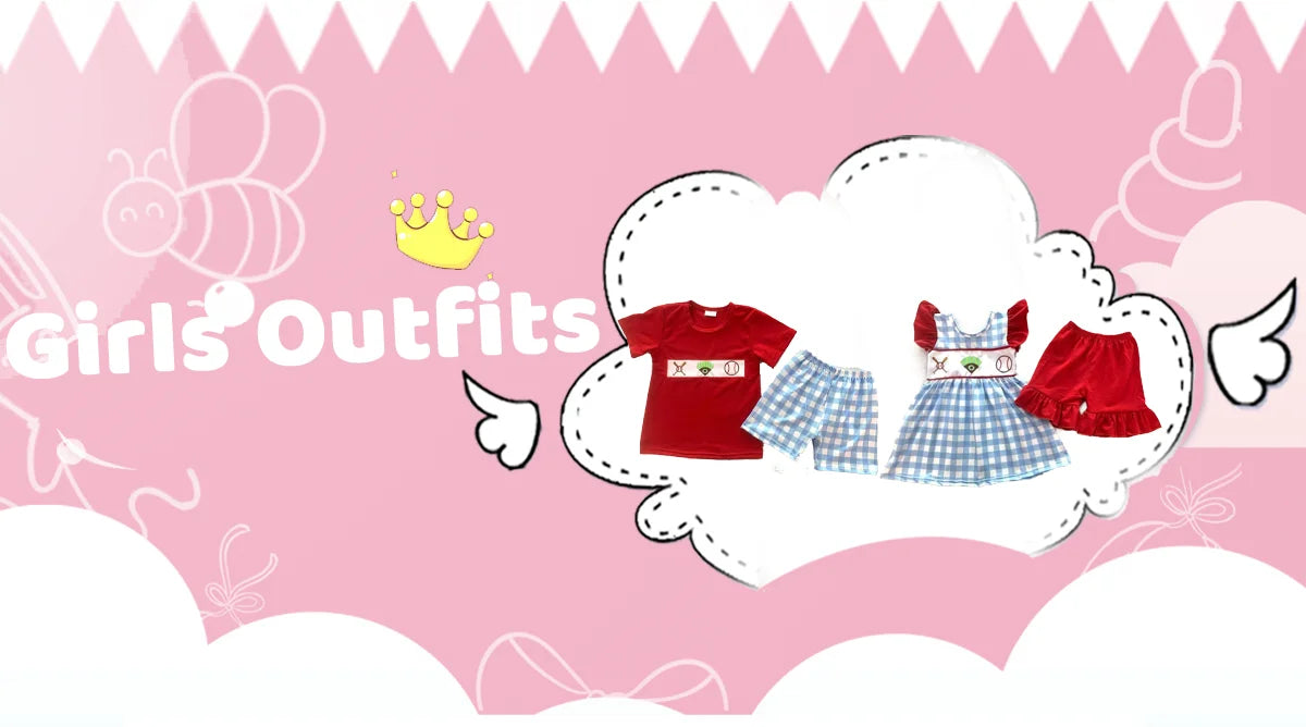 Boutique Children's Outfits Christmas Pajamas Robe Red Santa Claus Print Boys Girls Pyjamas Set Matching Robe