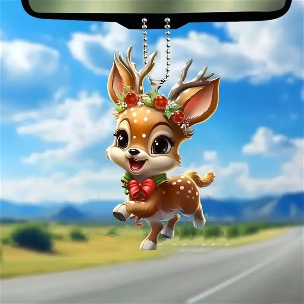 Christmas Decoration Deer Xmas Tree Elk Ornament Home Decor Reindeer Merry Christmas Gift Natal Navidad Noel New Year 2024