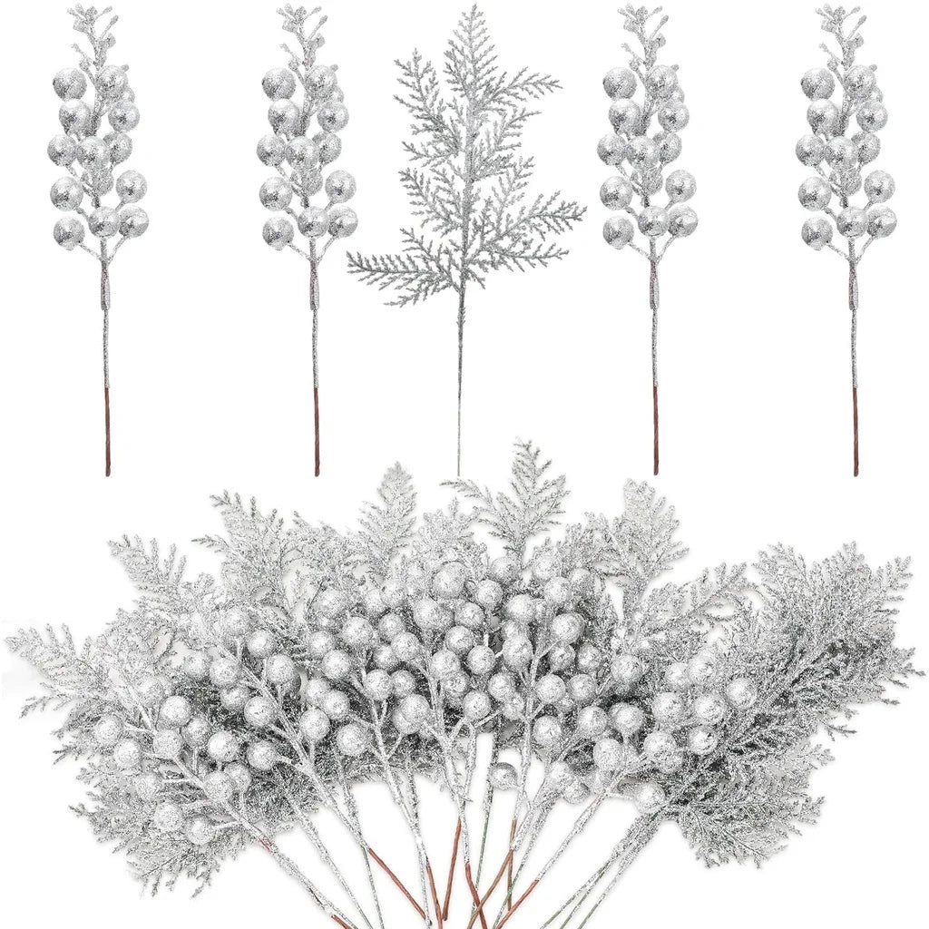 5Pcs Artificial Berry Christmas Decoration Christmas Tree Ornaments Home Room Decor Navidad New Year 2026 Garland Gift Accessory