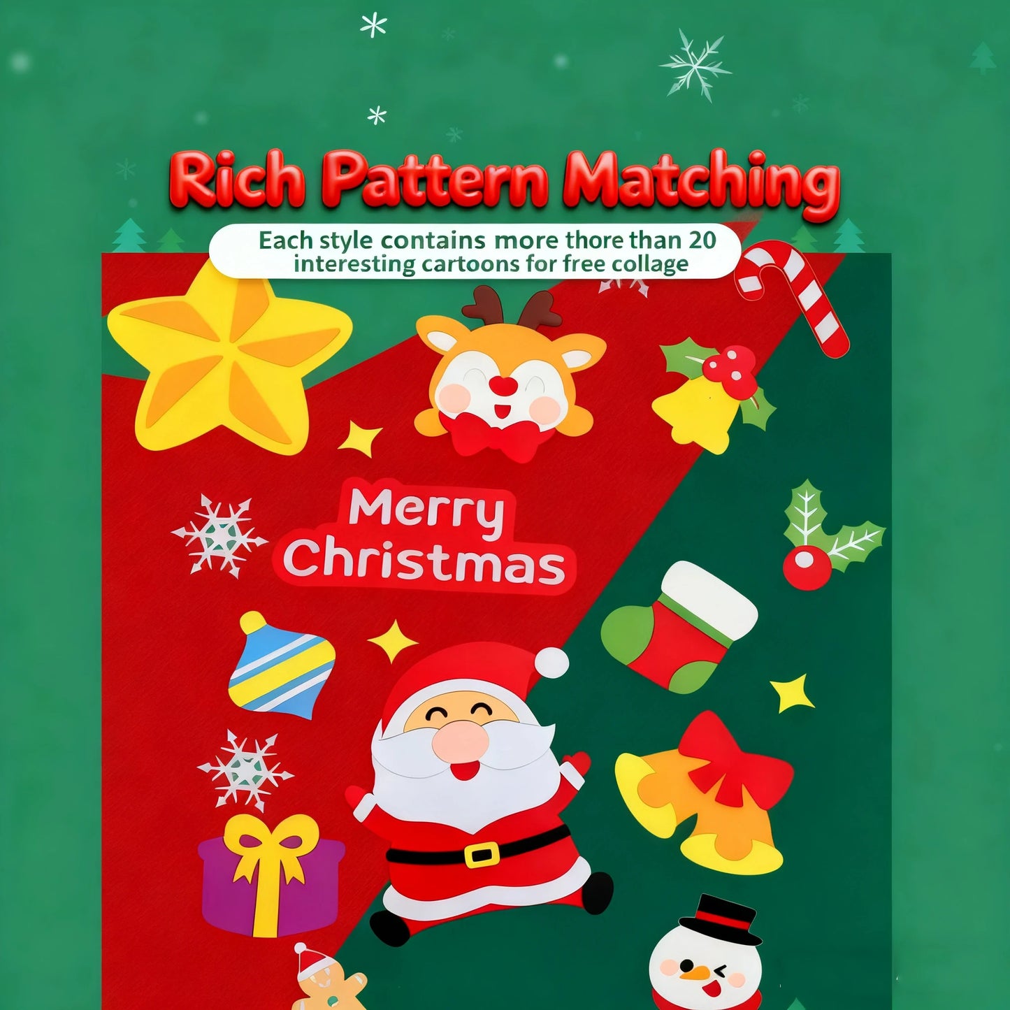 DIY Felt Christmas Tree Christmas Decoration for Home New Year Christmas Ornaments Santa Claus Xmas Kids Gifts Wall Decoration