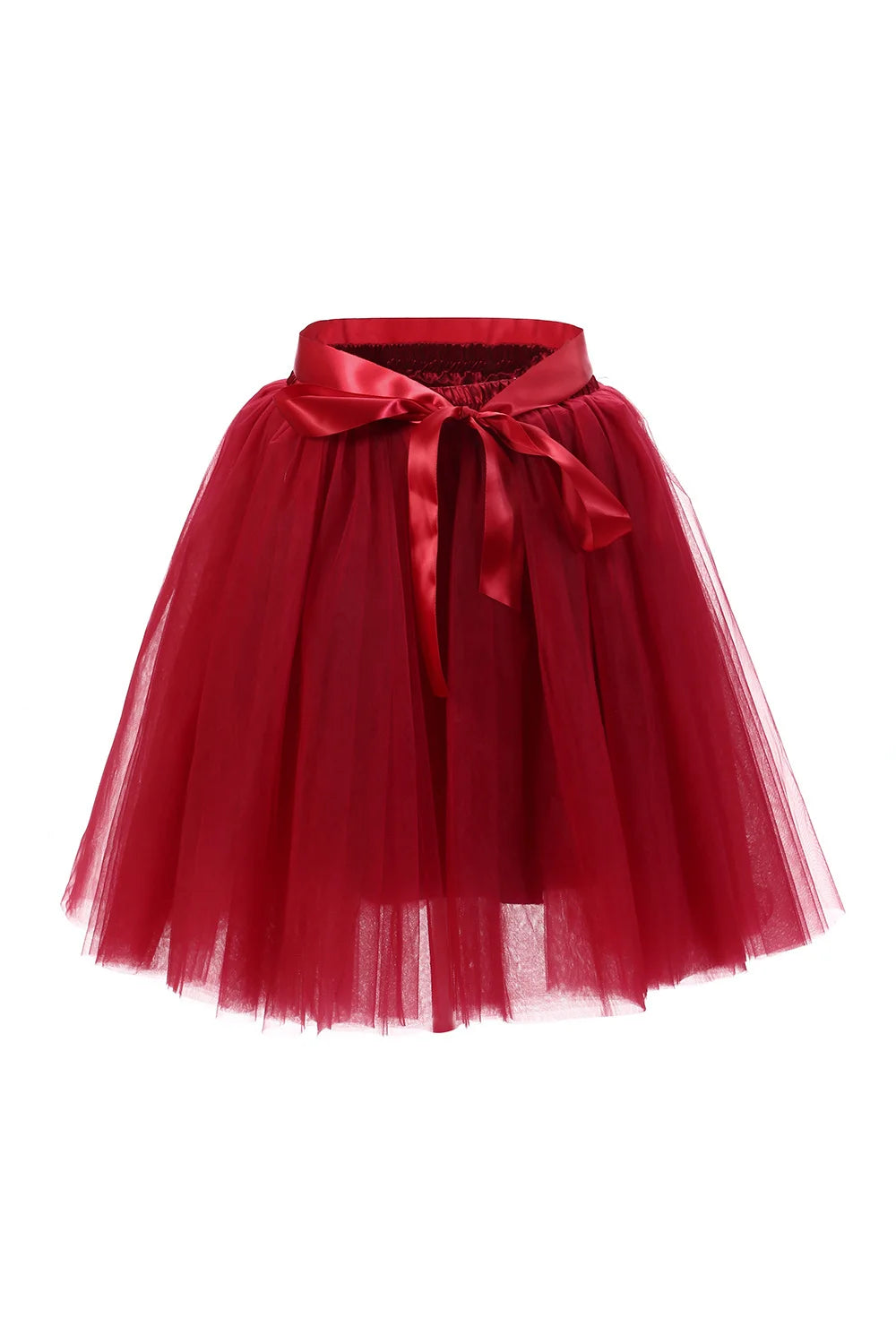 Christmas Layered Tutu Skirt Ribbon Tulle Mini Dresses for Women Carnivals OktoberUnder Music Festival Marathon Cosplay Skirts