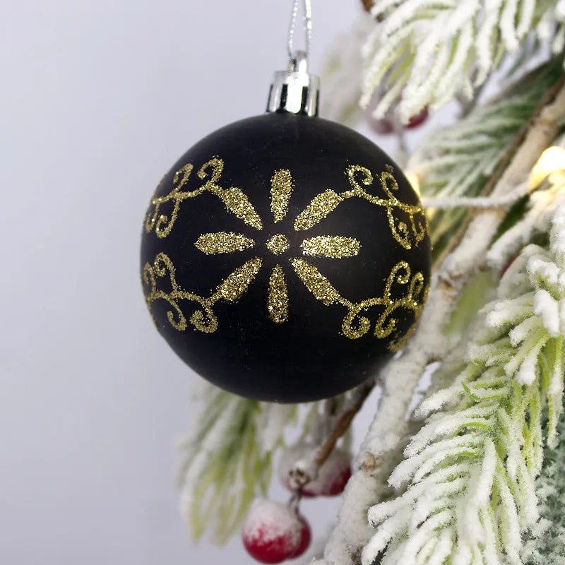 44Pcs 6CM Christmas Ball Christmas Decoration Xmas Tree Pendent Ornaments Home Decor Navidad Party New Year 2026 Party Supplies