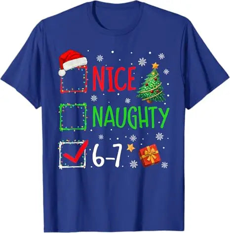 Funny Baseball Santa 67 Christmas Pajamas Boys T-Shirt Rock on Six Seven Bruh Santa Elf Number Xmas Costume Y2k Novelty Gifts