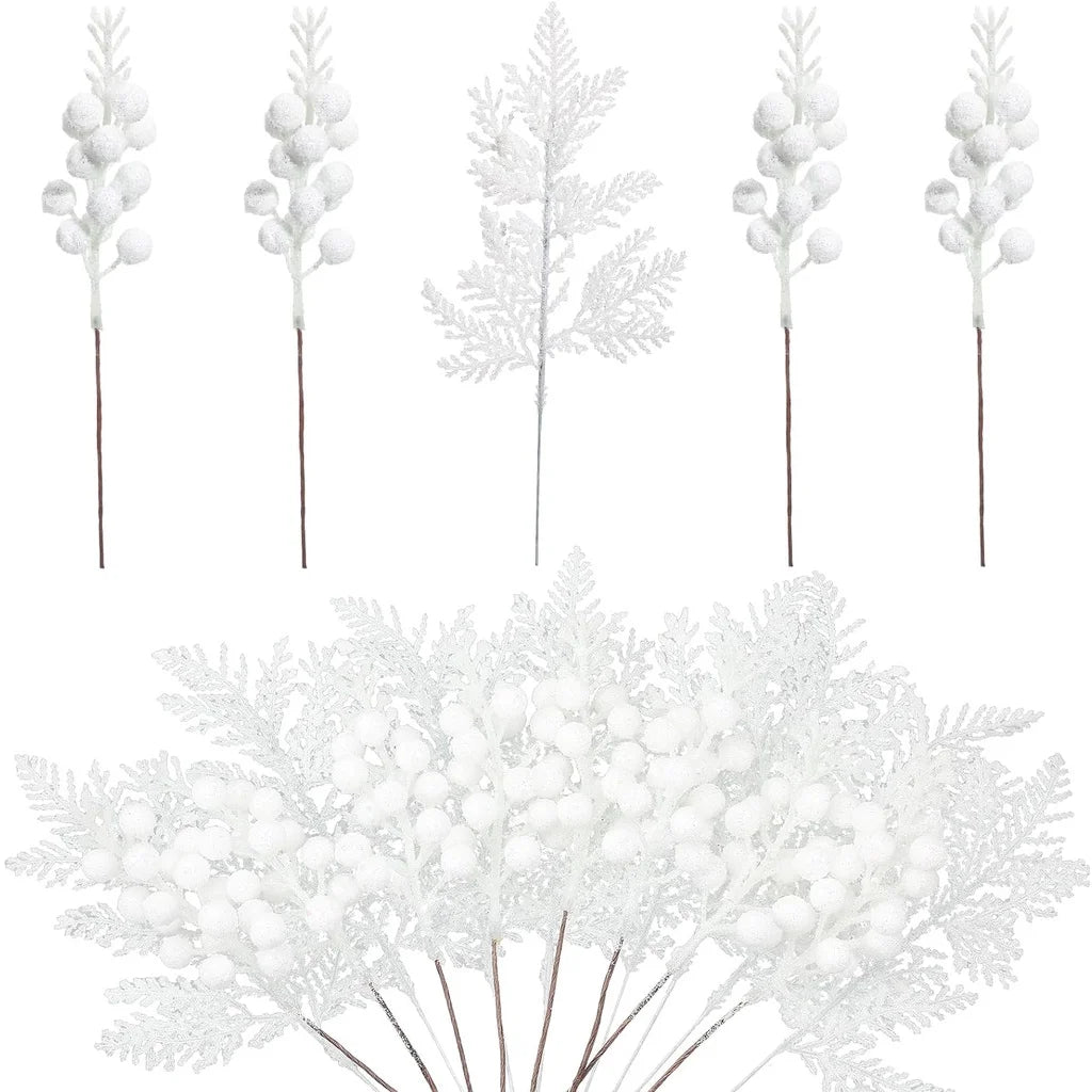 5Pcs Artificial Berry Christmas Decoration Christmas Tree Ornaments Home Room Decor Navidad New Year 2026 Garland Gift Accessory