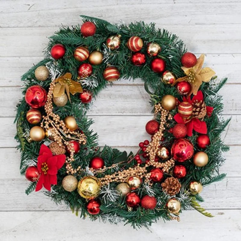 50Pcs Christmas Tree Balls Ornament Xmas Trees Hanging Bauble Pendant 2025 Christmas Decor For Home Navidad 2026 New Year Gifts