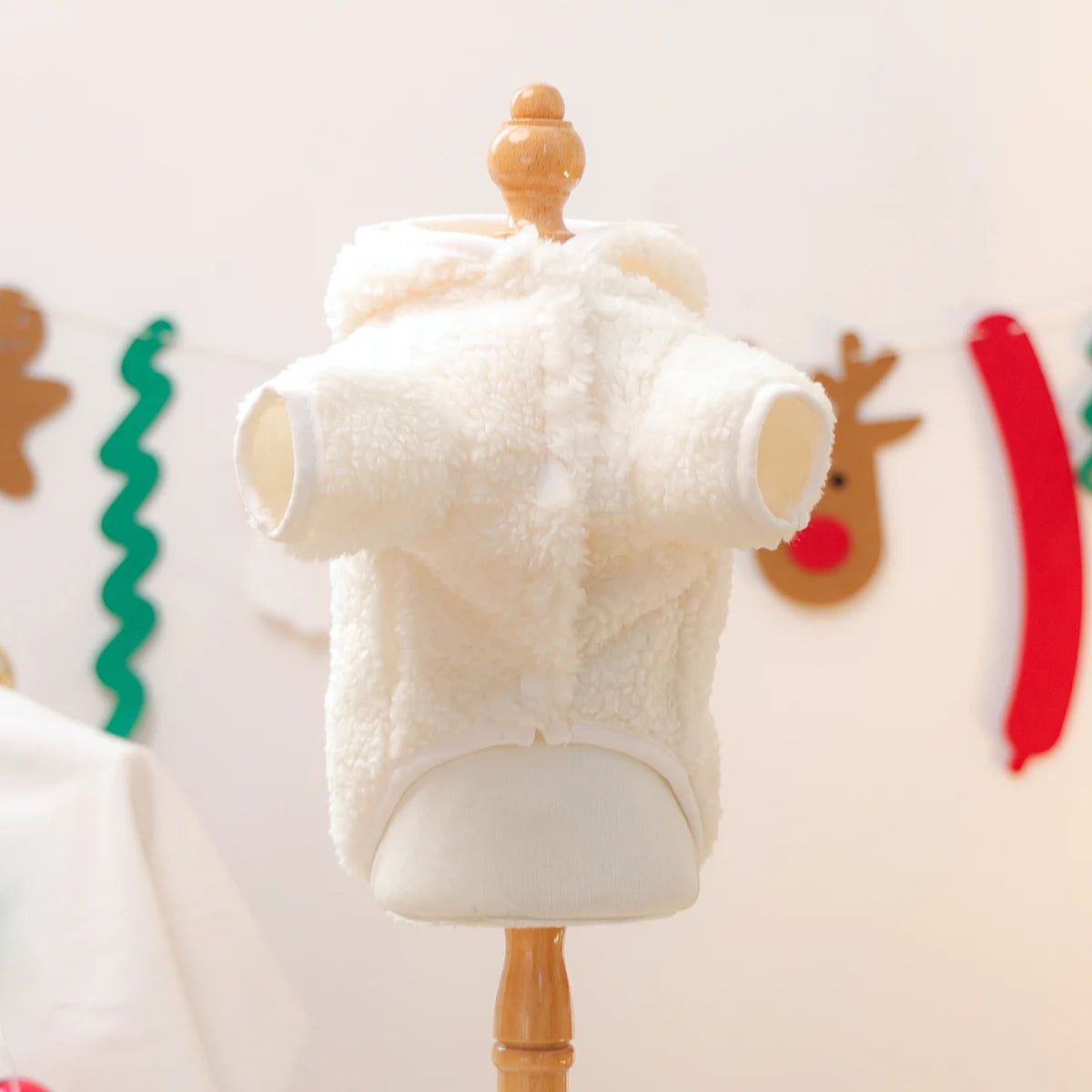 Pet Clothes Cute Merry Christmas Puppy Clothes Fleece Coat Claws Snowman Dog Autumn and Winter Coat