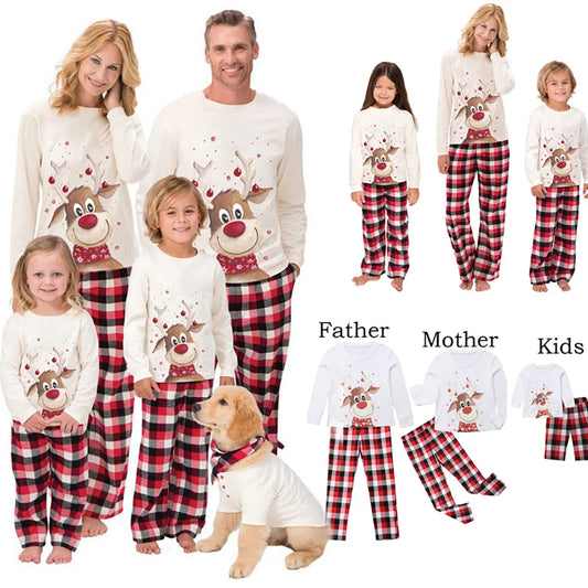 Christmas Family Matching Pajamas – Sleepwear Sets for Adults, Kids & Baby