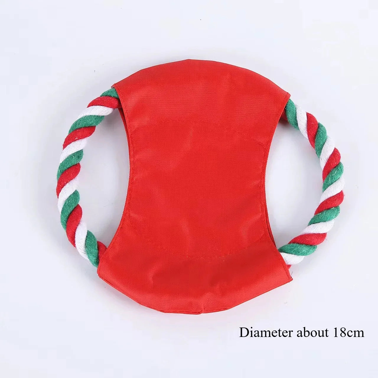 Christmas Dog Toy Pet Cotton Rope Knot Interactive Dog Toys Ball for Puppy Chihuahua Large Dogs Toothbrush Chew Dog Accessories