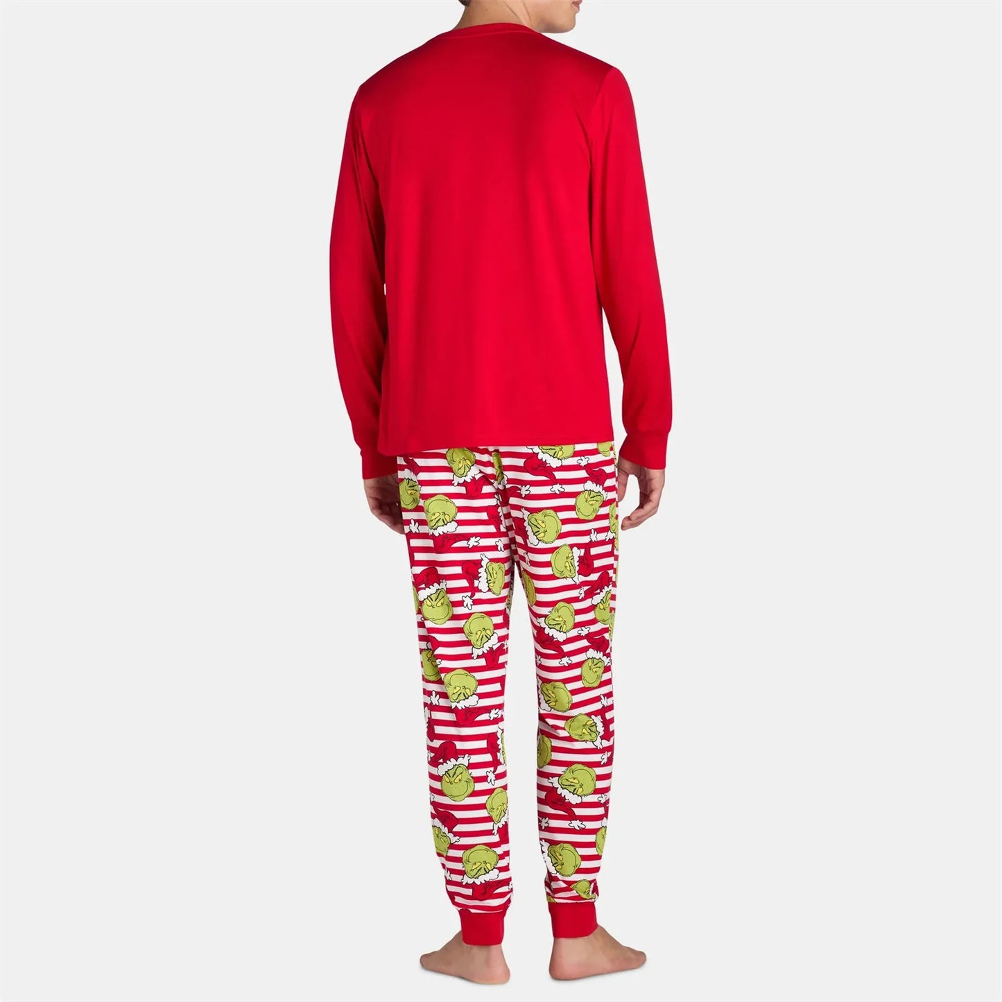 Christmas Print Cute Family Set Pajamas, Home Clothes, Family Set Long Sleeve Top Pants Set