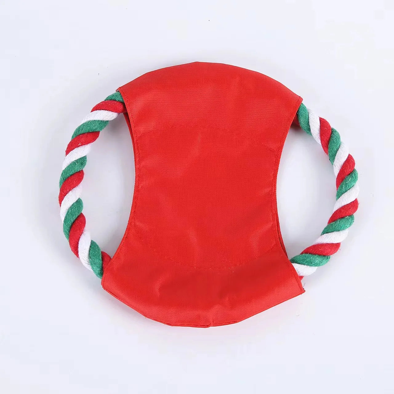 Christmas Dog Toy Pet Cotton Rope Knot Interactive Dog Toys Ball for Puppy Chihuahua Large Dogs Toothbrush Chew Dog Accessories