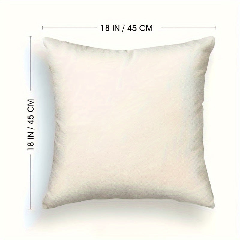 Christmas Pillowcase Set (4 pcs) – Festive Red Holiday Prints with Zipper