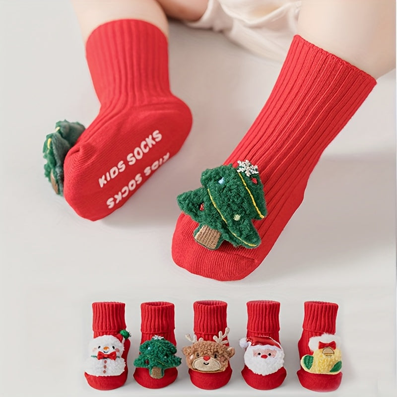 kids' Christmas Socks – Cute Holiday Designs, Soft & Stretchy