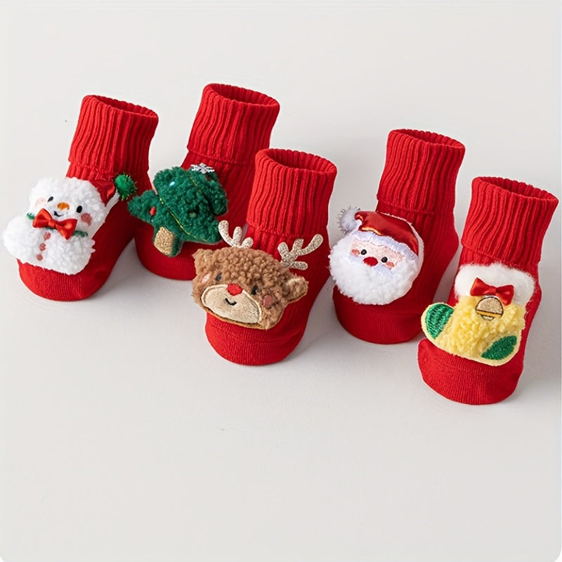 kids' Christmas Socks – Cute Holiday Designs, Soft & Stretchy